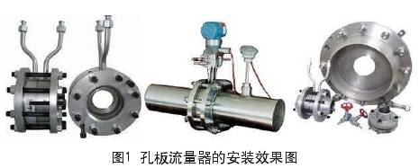 孔板流量计安装效果图